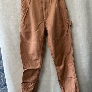 Patagonia Adjustable Cargo Hiking Pants Size 0 | Tan Salmon Rugged Outdoor